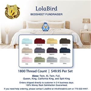 Class of 2025 Bedsheet fundraiser